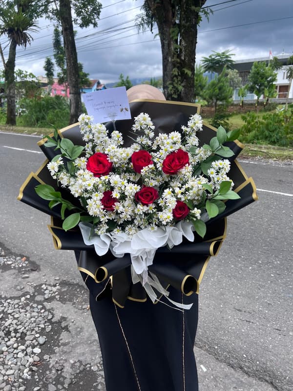 Dear Red Rose (fresh flower)